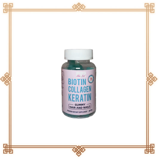 Biotin, Collagen, Keratin